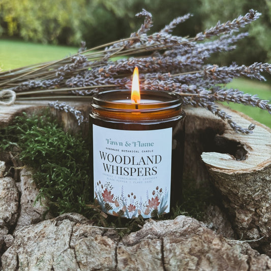 Woodland Whispers: Autumn Aromatherapy Candle |  by Fawn and Flame – Fawn and Flame