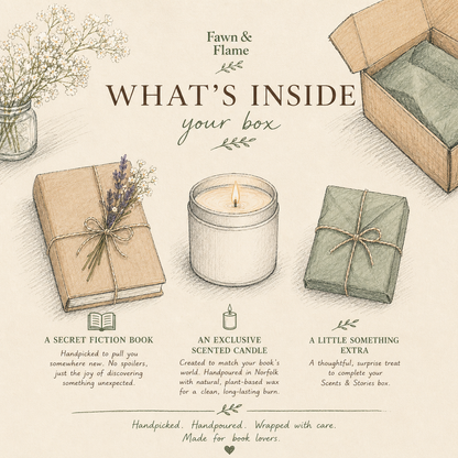 Scents & Stories: Book & Candle Subscription Box